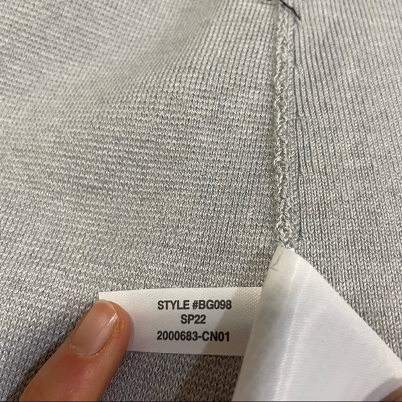 J crew cinched waist sweater blazer gray NEW WITHOUT TAGS - Picture 6 of 6